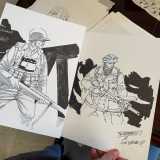 ...e un disegno inedito